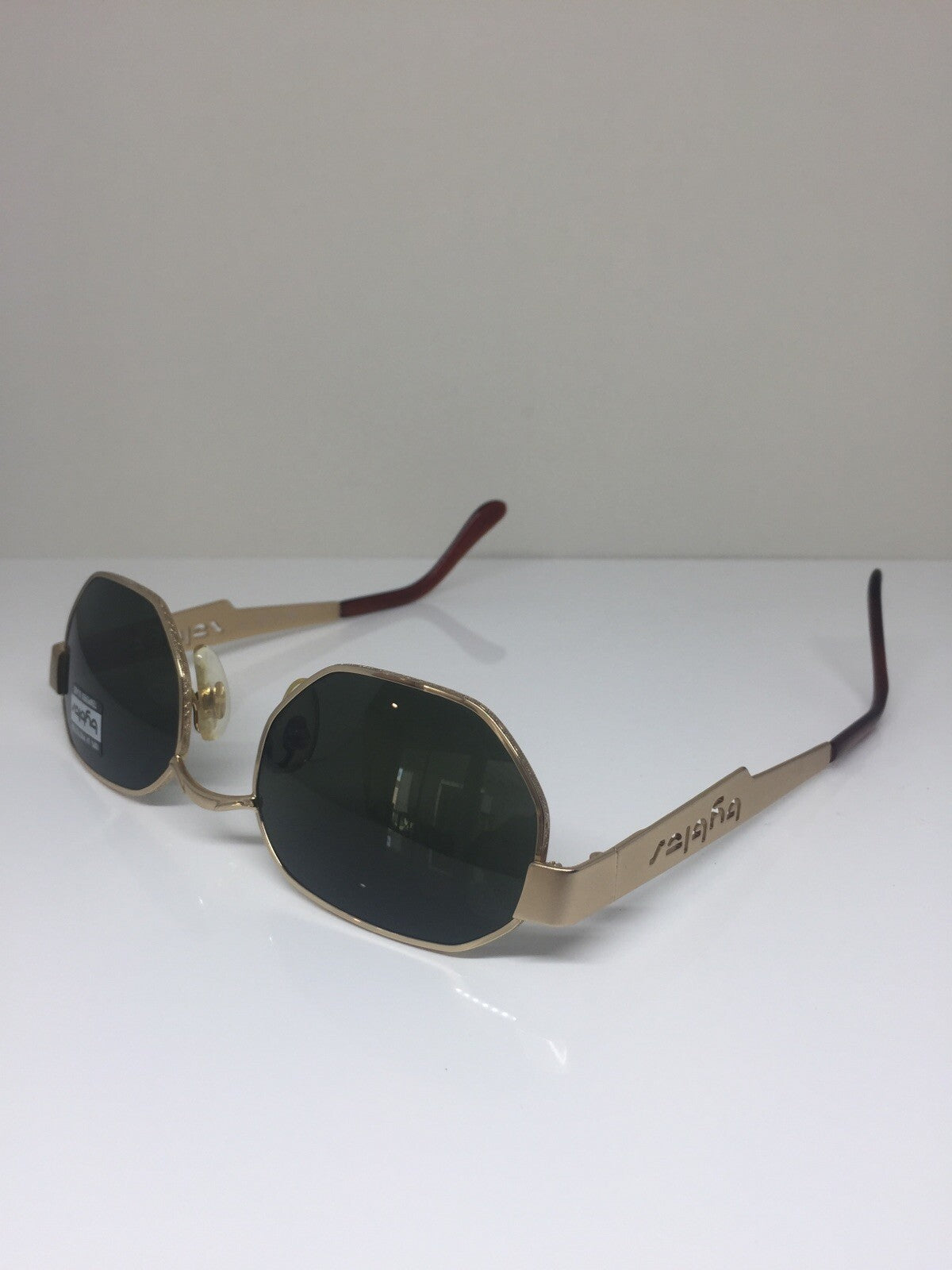 Vintage Byblos B 611-S Gold Sunglasses - Super Vision Optical