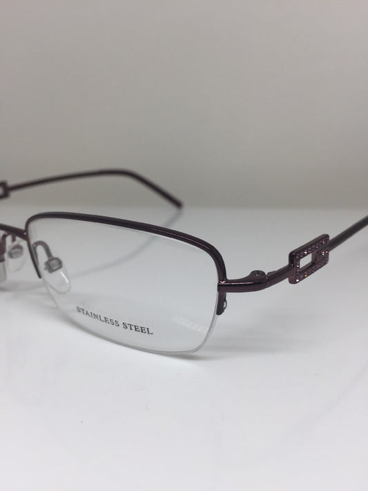 Vintage Gucci GG 2710 STRASS Purple Eyeglasses - Super Vision Optical