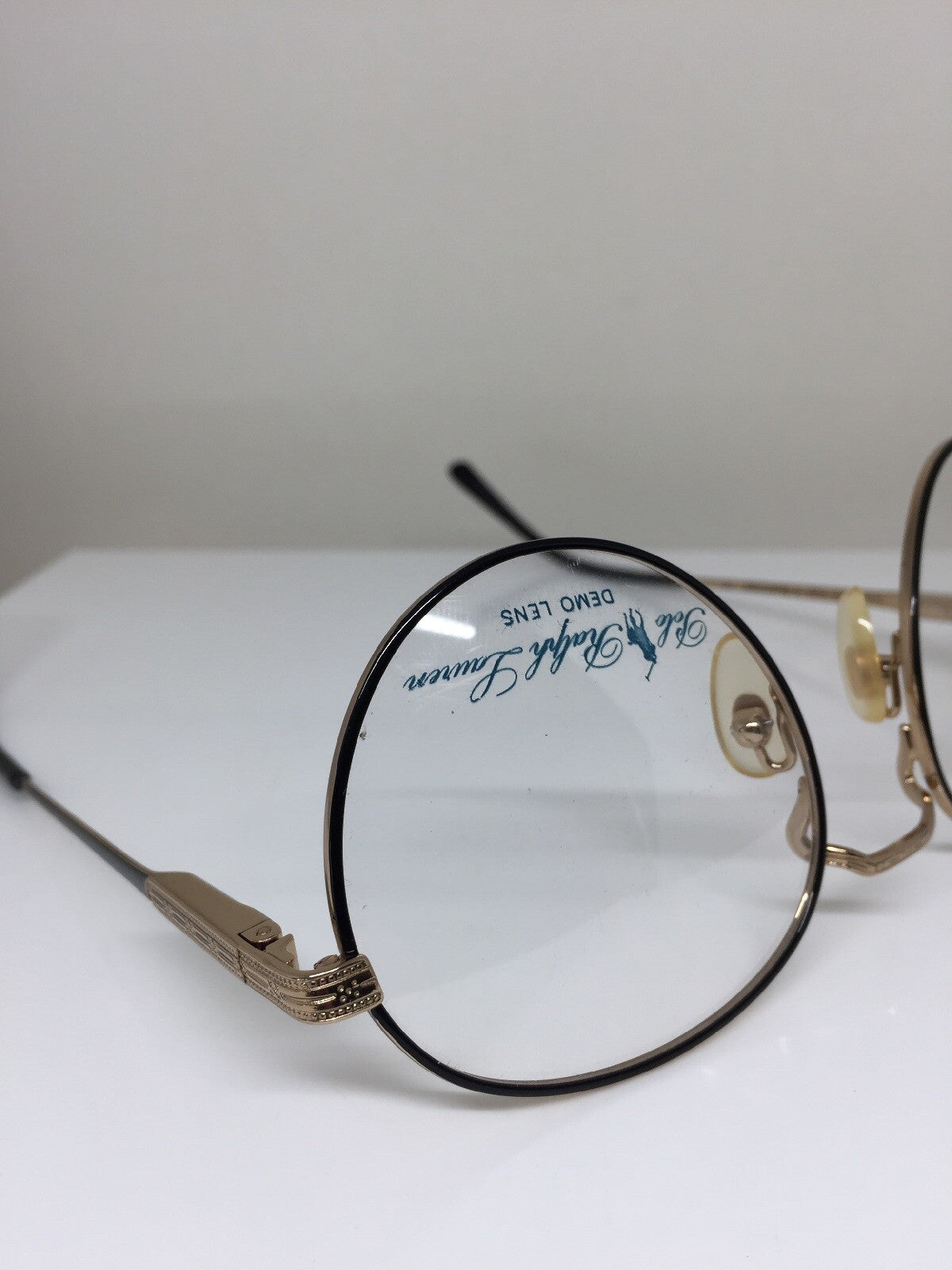 Vintage Ralph Lauren Polo Classic Vl Flex Black Eyeglasses - Super Vision Optical