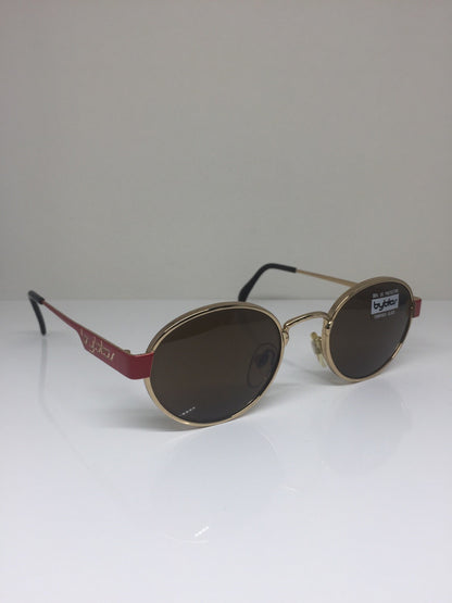 Vintage Byblos B 570-S Gold Sunglasses - Super Vision Optical