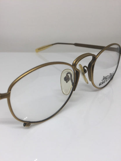 Vintage Jean Paul Gaultier JPG 55-1171 Gold Sunglasses - Super Vision Optical