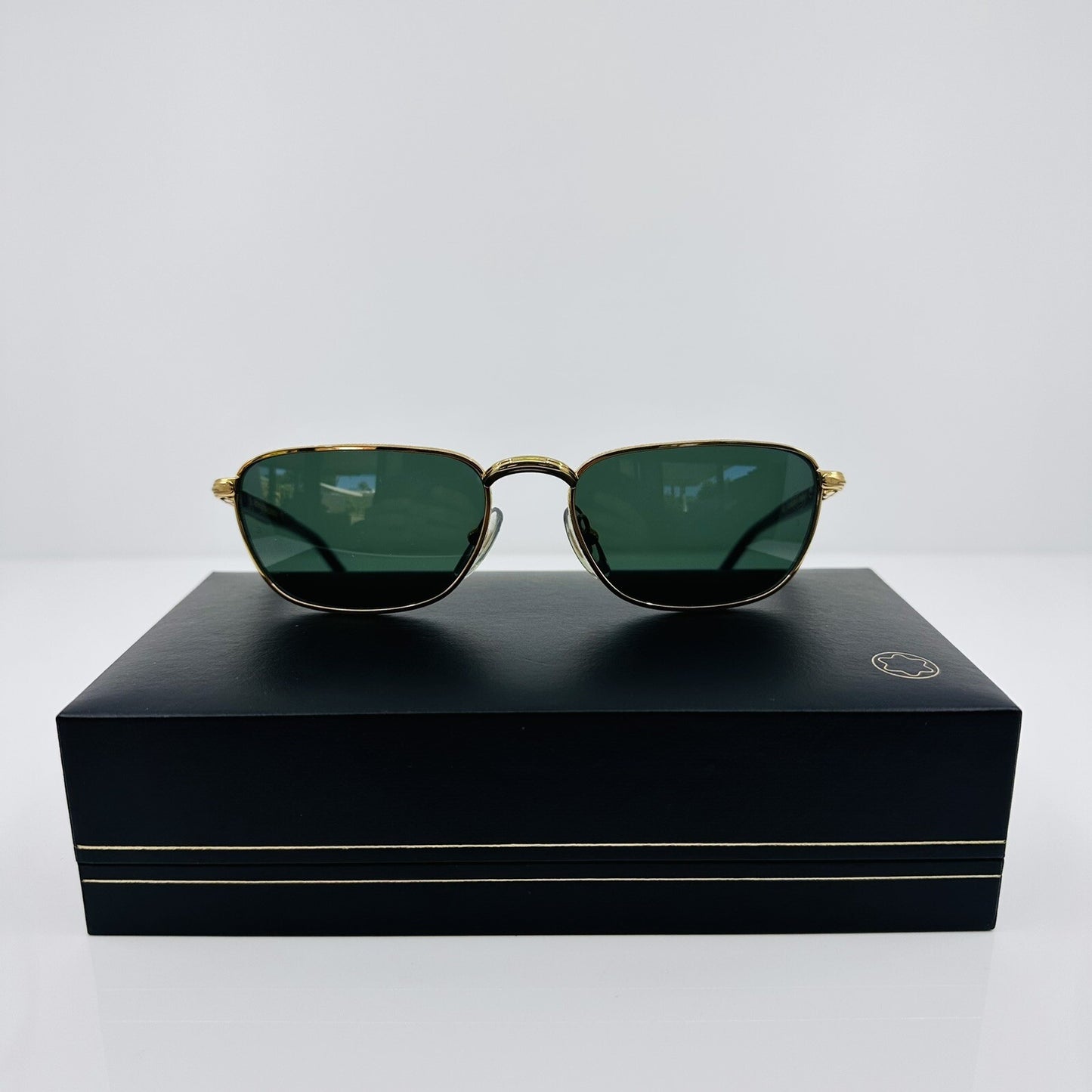 Vintage Mont Blanc 051452 Black Sunglasses - Super Vision Optical