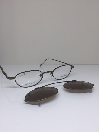 Vintage Calvin Klein CK 510 Tortoise Eyeglasses - Super Vision Optical