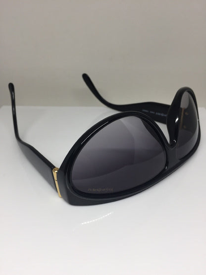 Vintage Saint Laurent 8761-2 Y 59 Black Sunglasses - Super Vision Optical