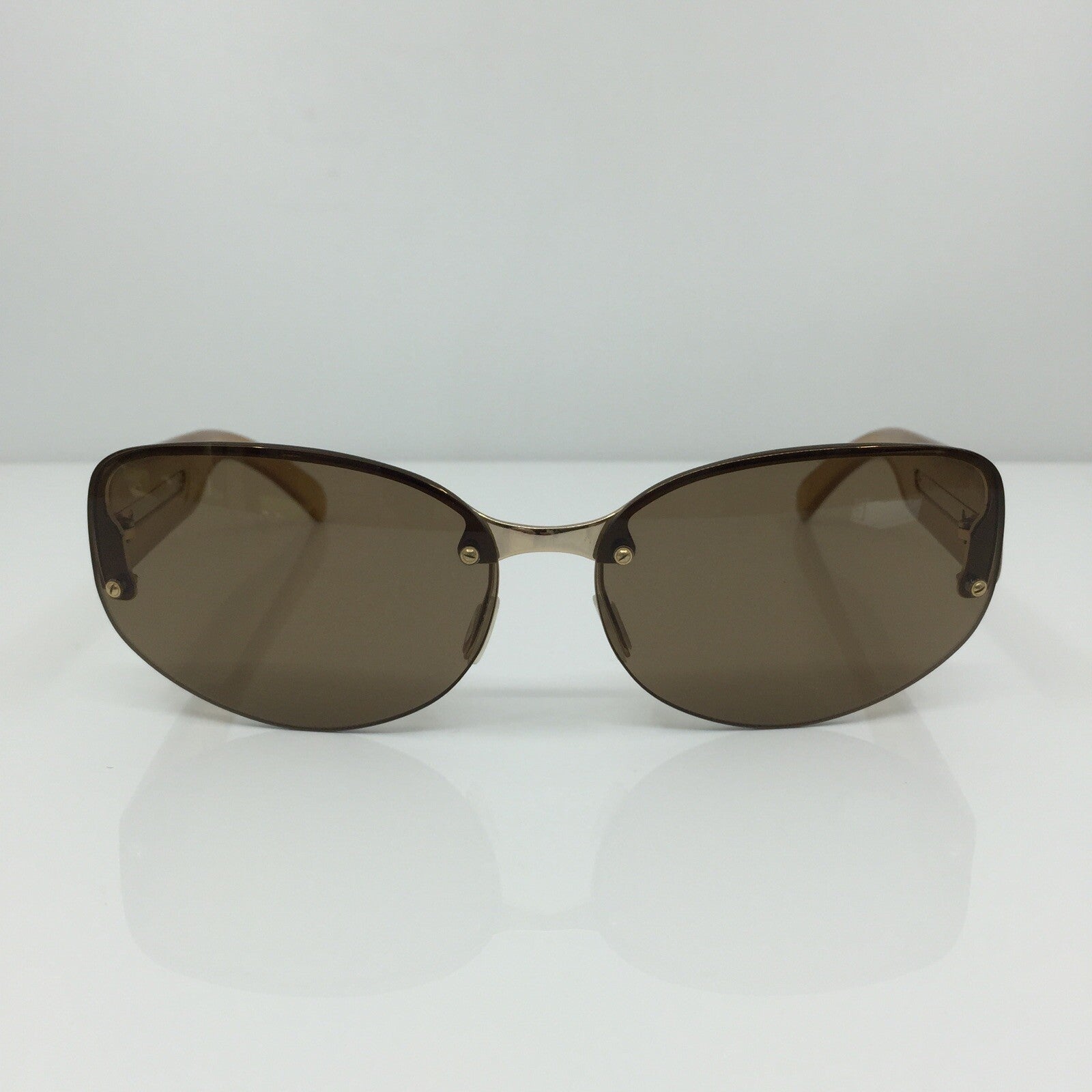 Vintage Prada SPR 59B Gold Sunglasses - Super Vision Optical