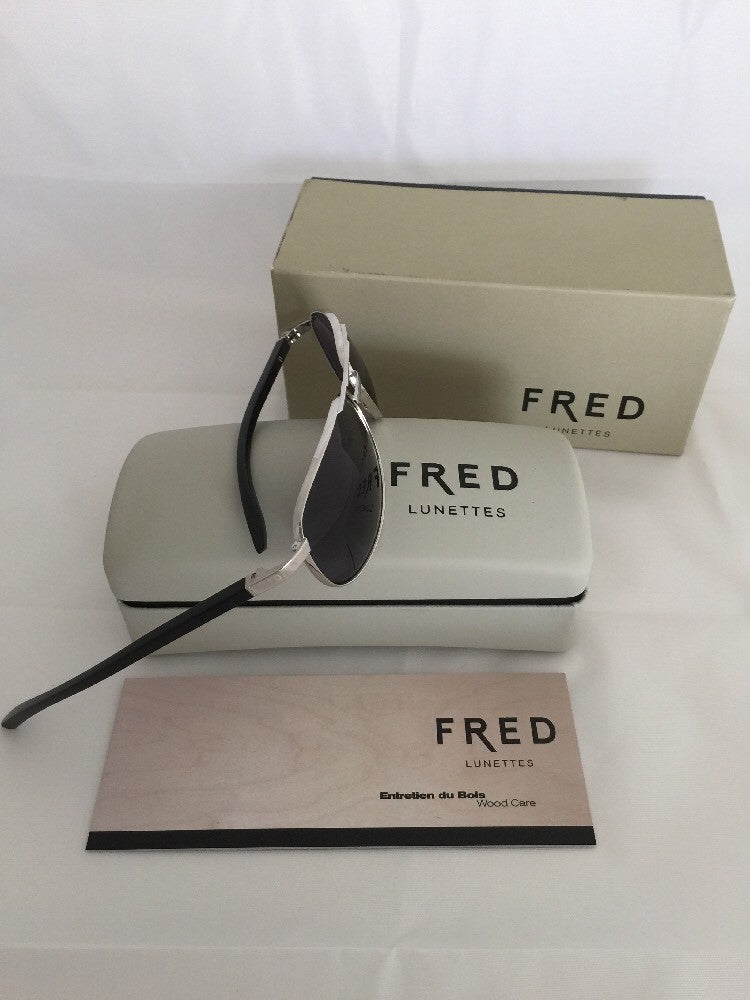 Vintage Fred Lunettes Ellesmere Sunglasses C3 8328 Silver Sunglasses - Super Vision Optical