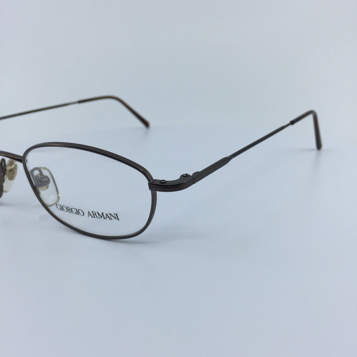 Vintage Giorgio Armani GA 1006 Brown Eyeglasses - Super Vision Optical