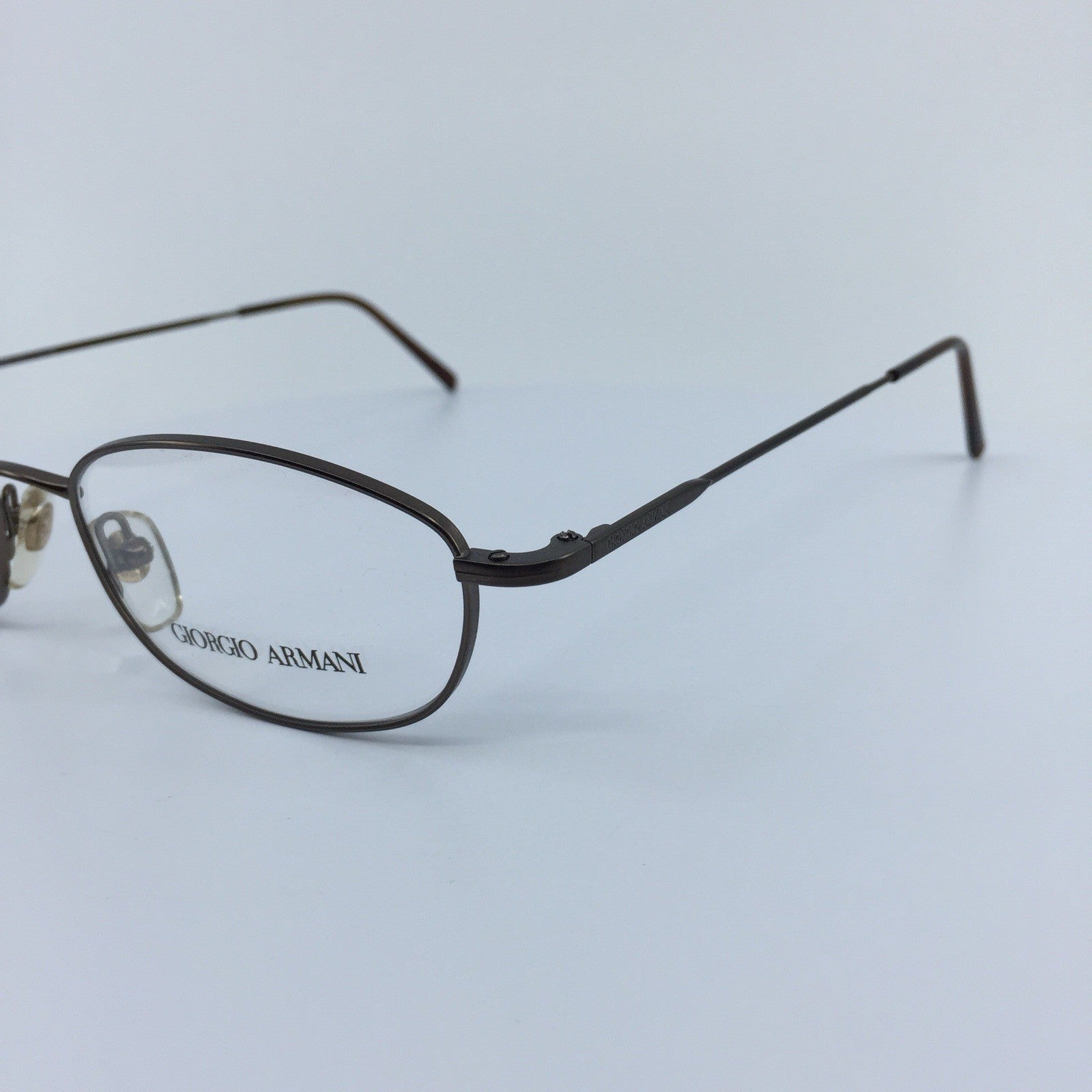 Vintage Giorgio Armani GA 1006 Brown Eyeglasses - Super Vision Optical