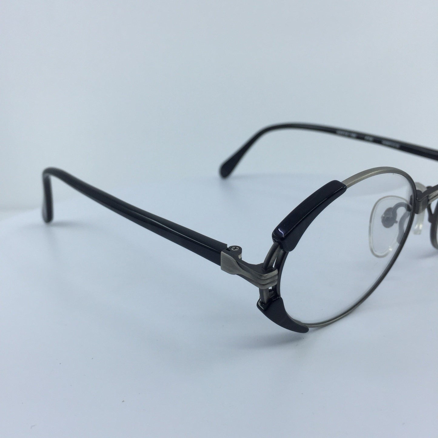 Vintage Beau Monde Collection Norwich Gunmetal Eyeglasses - Super Vision Optical
