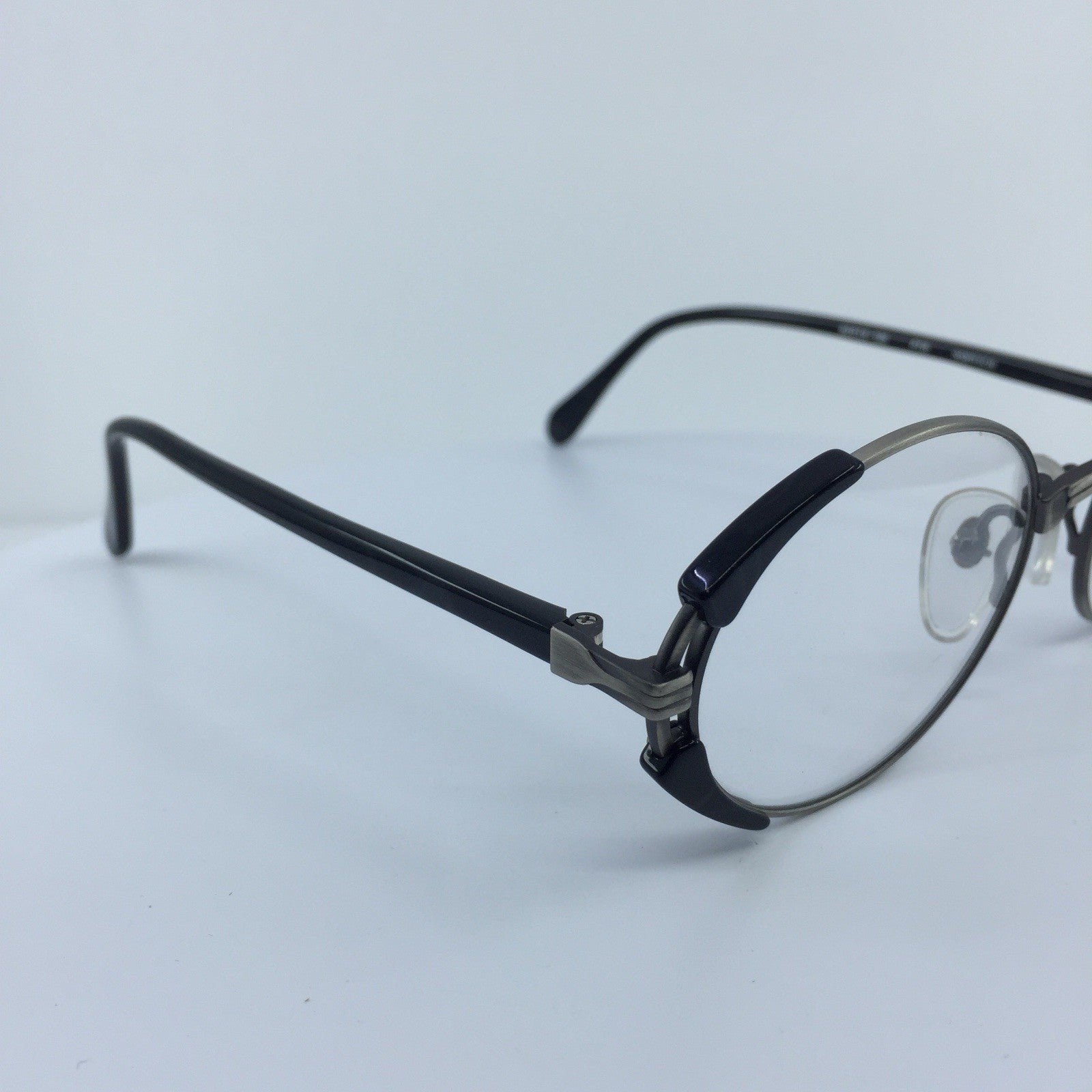 Vintage Beau Monde Collection Norwich Gunmetal Eyeglasses - Super Vision Optical