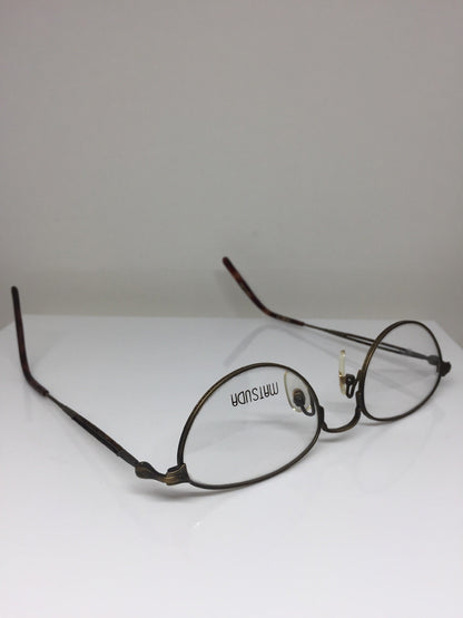 Vintage Matsuda 2877 Gold Eyeglasses - Super Vision Optical