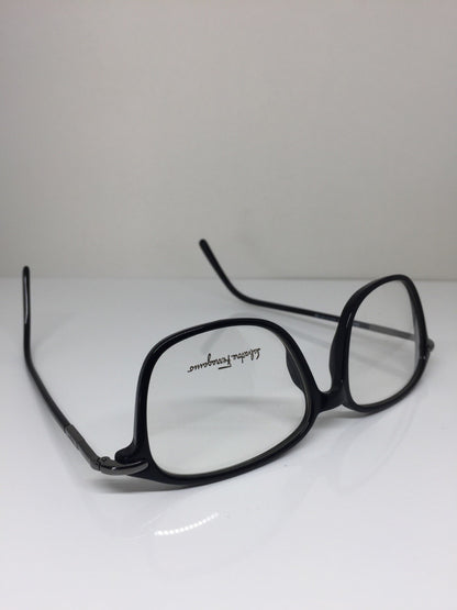 Vintage Salvatore Ferragamo SF 2526 Black Eyeglasses - Super Vision Optical