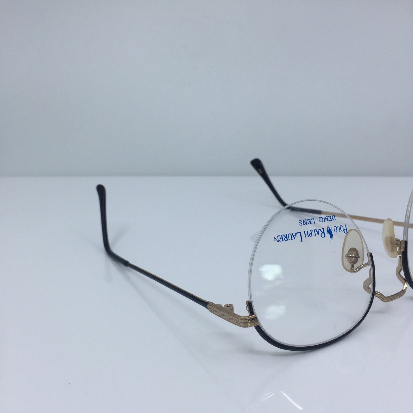 Vintage Polo Ralph Lauren Polo Classic Vl Deluxe Black Eyeglasses - Super Vision Optical