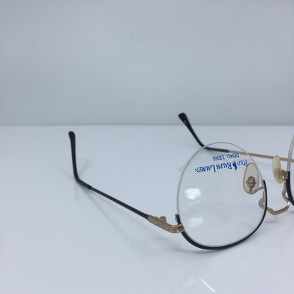 Vintage Polo Ralph Lauren Polo Classic Vl Deluxe Black Eyeglasses - Super Vision Optical
