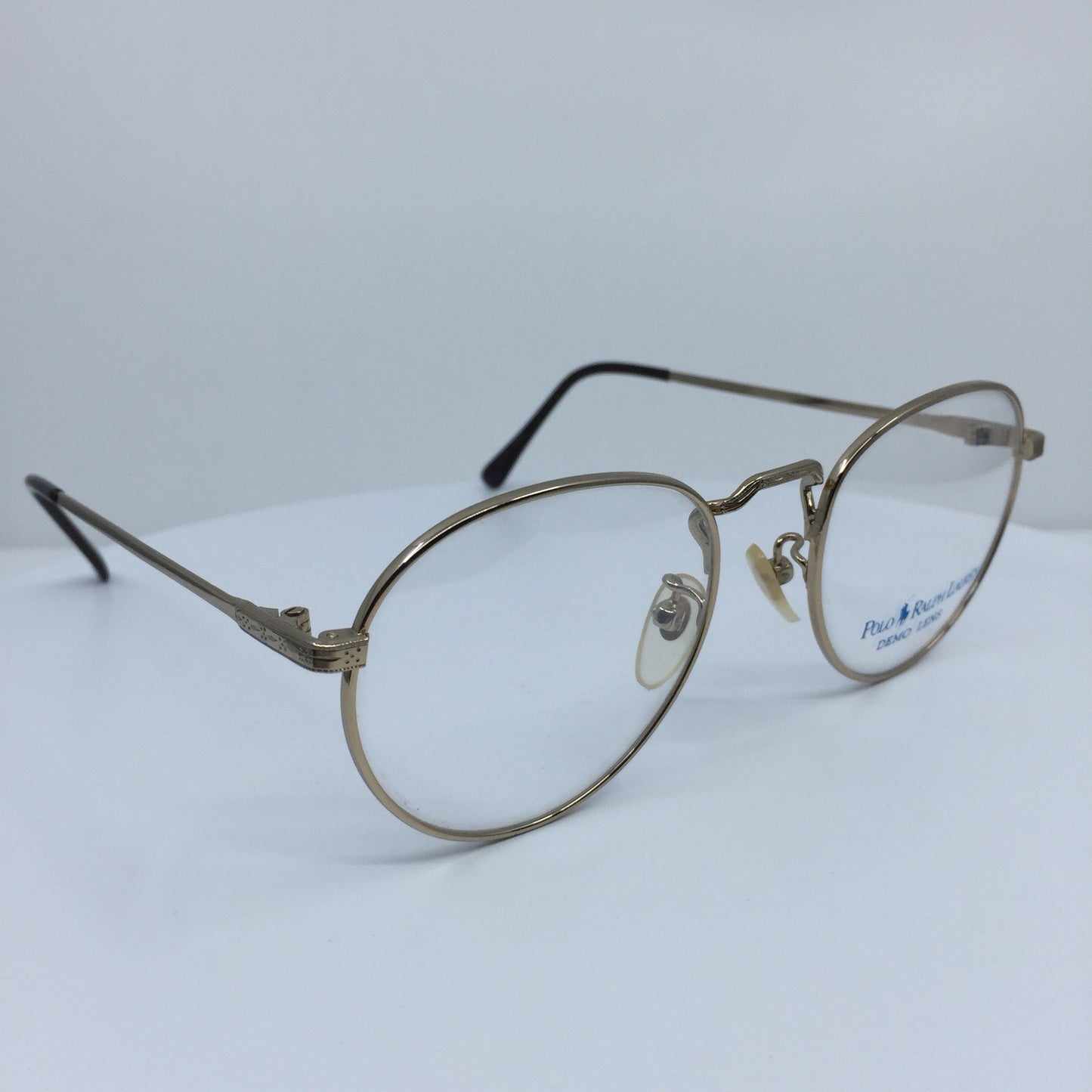 Vintage Polo Ralph Lauren Polo Classic Vl Gold Eyeglasses - Super Vision Optical