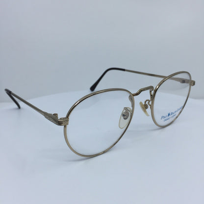 Vintage Polo Ralph Lauren Polo Classic Vl Gold Eyeglasses - Super Vision Optical
