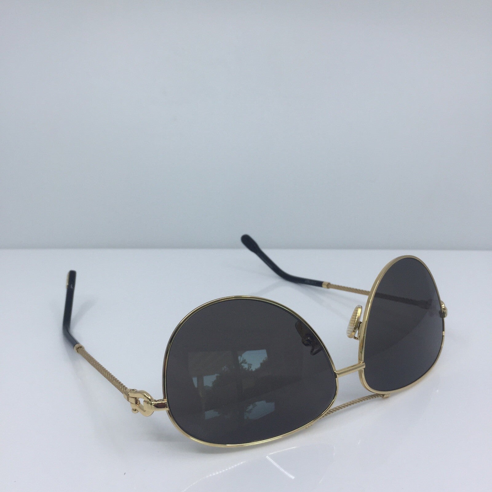 Vintage Fred Lunettes FG 40001 U Gold Sunglasses - Super Vision Optical