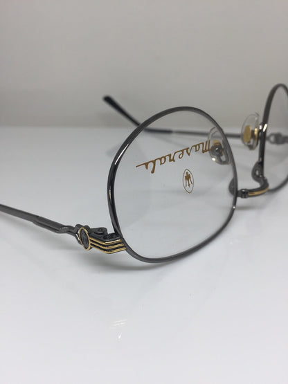 Vintage Maserati MASERATI 6213 Gunmetal Eyeglasses - Super Vision Optical