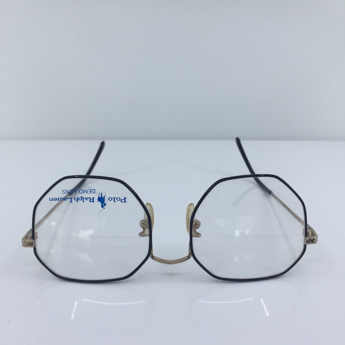 Vintage Ralph Lauren Polo Classic VII Black Eyeglasses - Super Vision Optical
