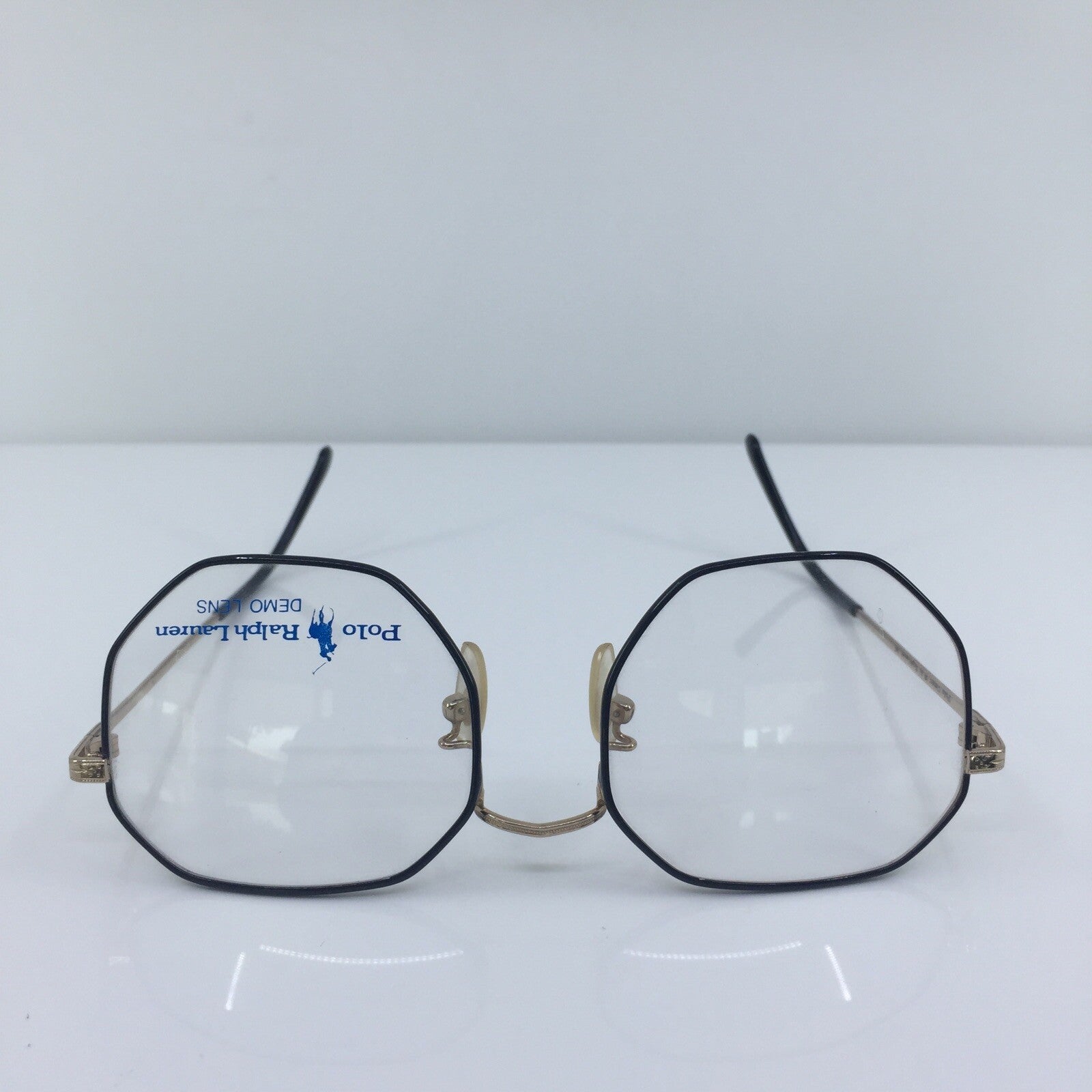 Vintage Ralph Lauren Polo Classic VII Black Eyeglasses - Super Vision Optical