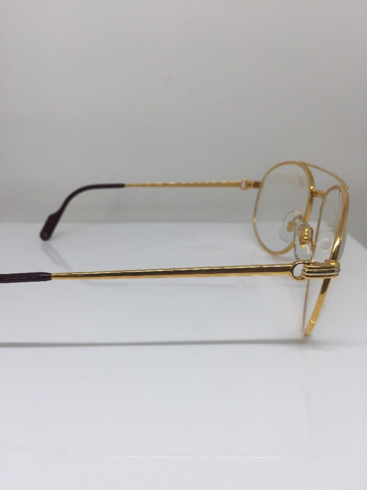 Vintage Cartier Louis Cartier Driver Gold Eyeglasses - Super Vision Optical