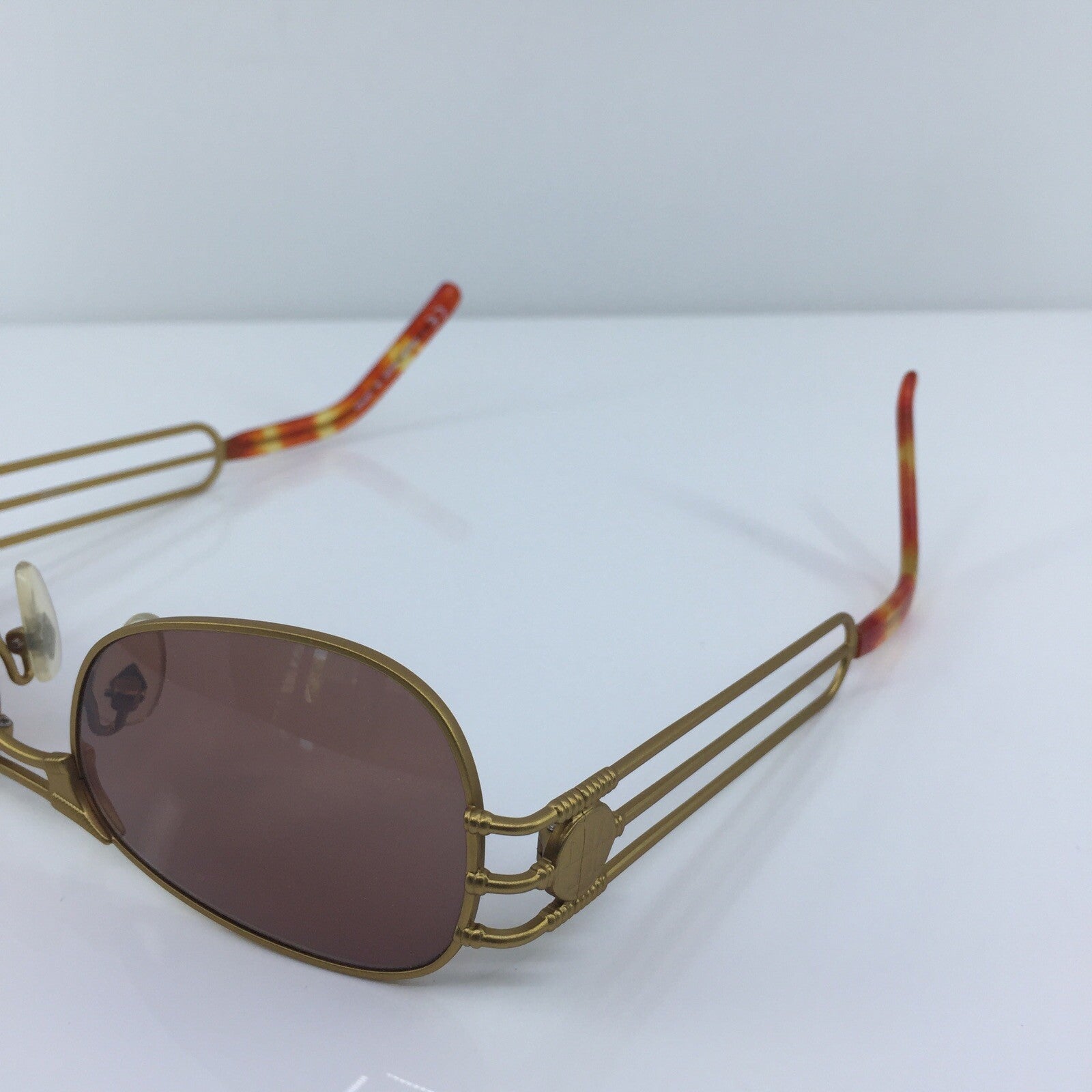 Vintage Jean Paul Gaultier JPG 58-5107 Gold Sunglasses - Super Vision Optical