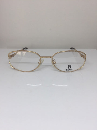 Vintage Fendi F82 GOLDEN GLIMMER Gold Sunglasses - Super Vision Optical