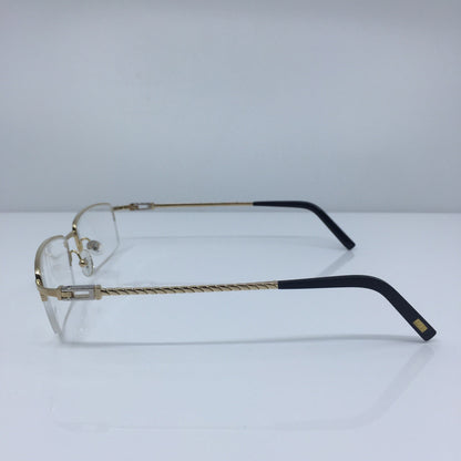 Vintage Fred Lunettes Samoa N2 Opitque Gold Eyeglasses - Super Vision Optical
