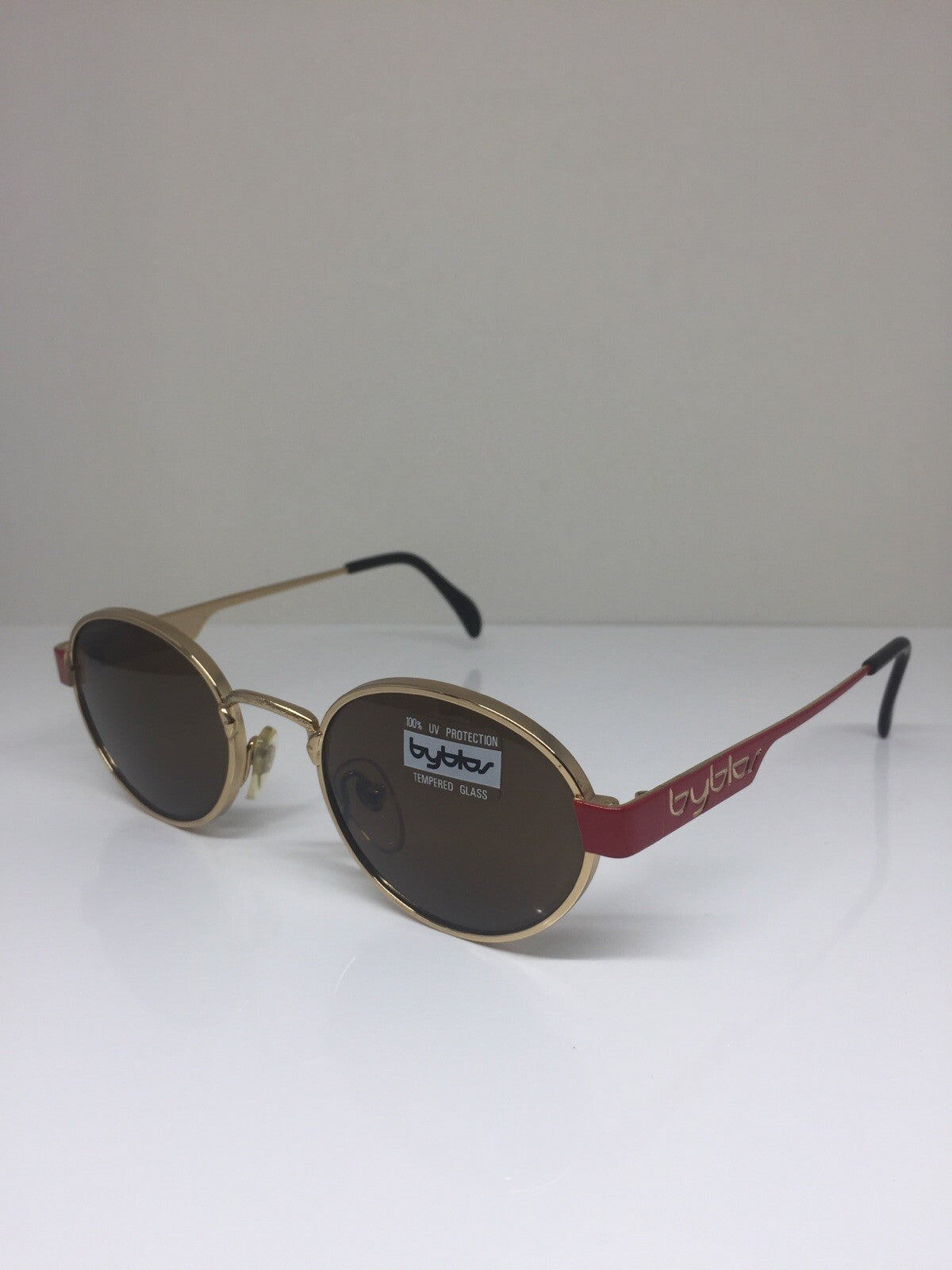 Vintage Byblos B 570-S Gold Sunglasses - Super Vision Optical