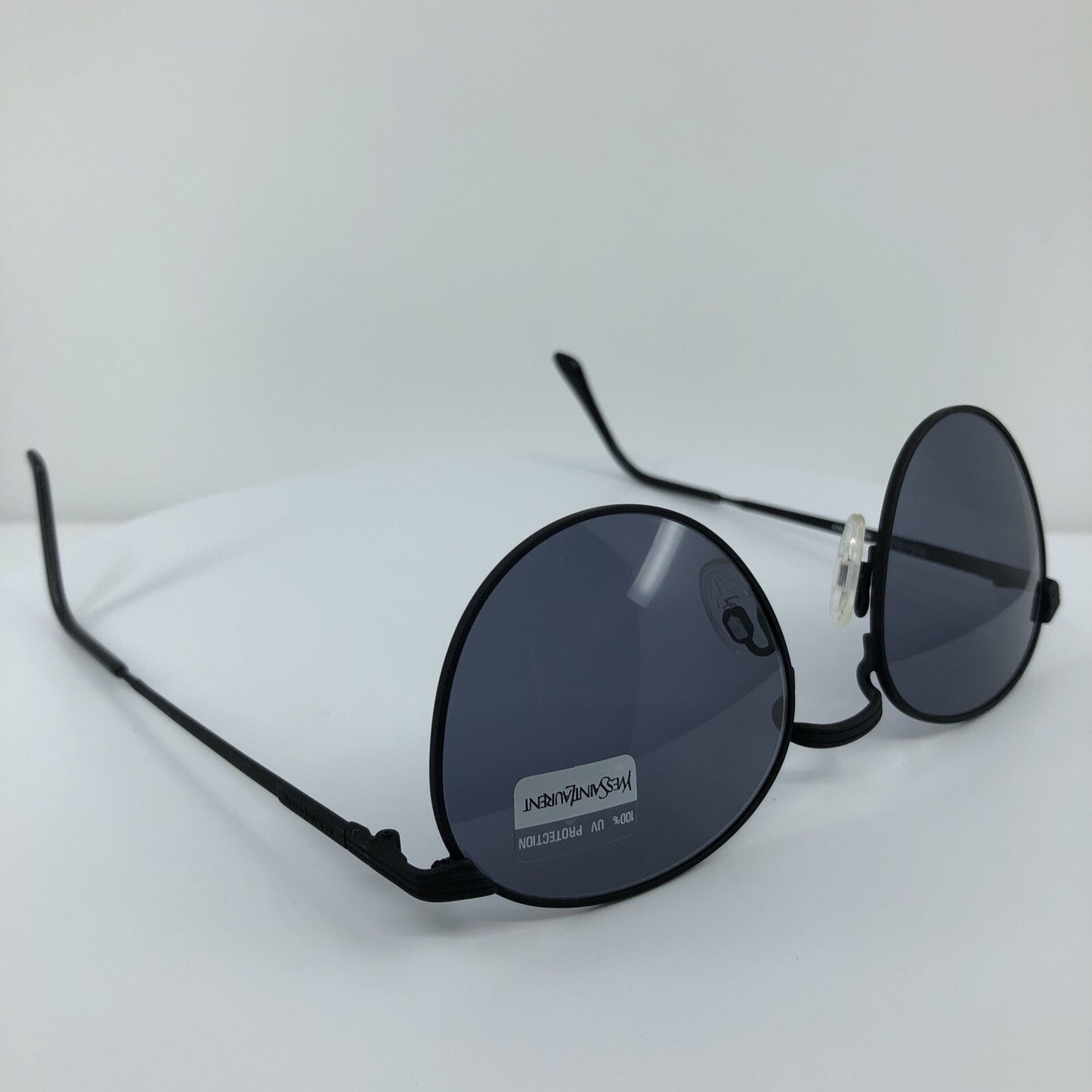 Vintage Saint Laurent YSL 6017 Black Sunglasses - Super Vision Optical