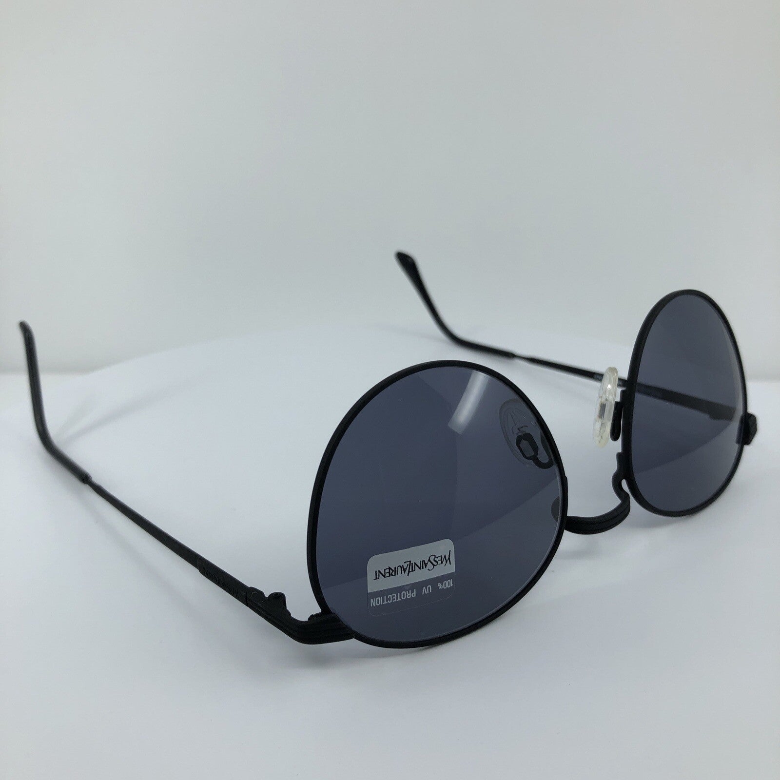Vintage Saint Laurent YSL 6017 Black Sunglasses - Super Vision Optical