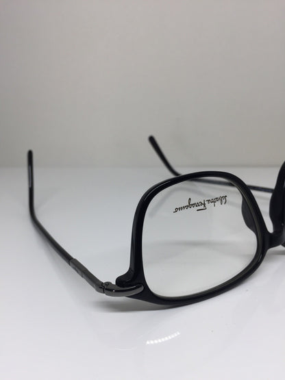Vintage Salvatore Ferragamo SF 2526 Black Eyeglasses - Super Vision Optical