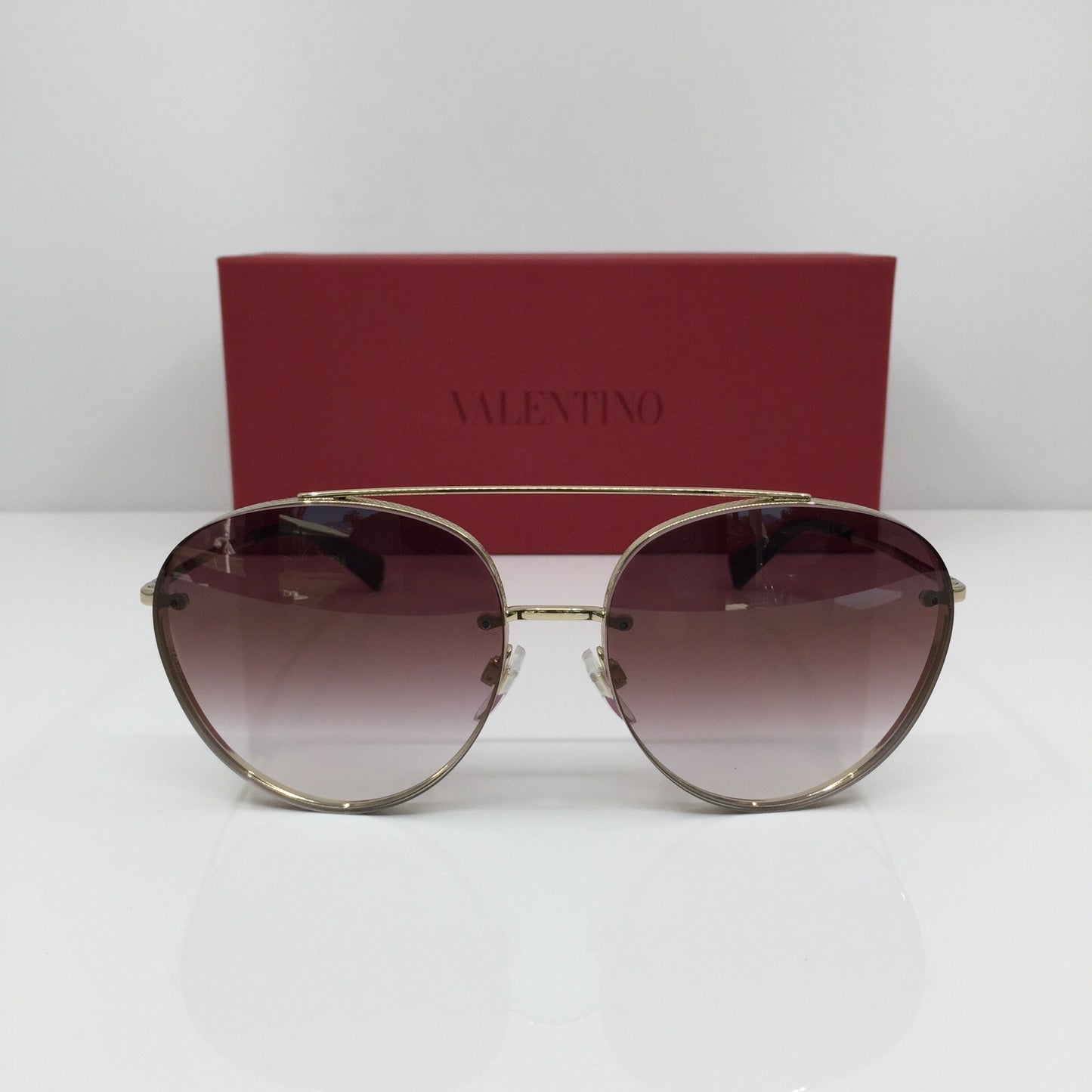 Vintage Valentino VALENTINO VA 2009 Gold Sunglasses - Super Vision Optical