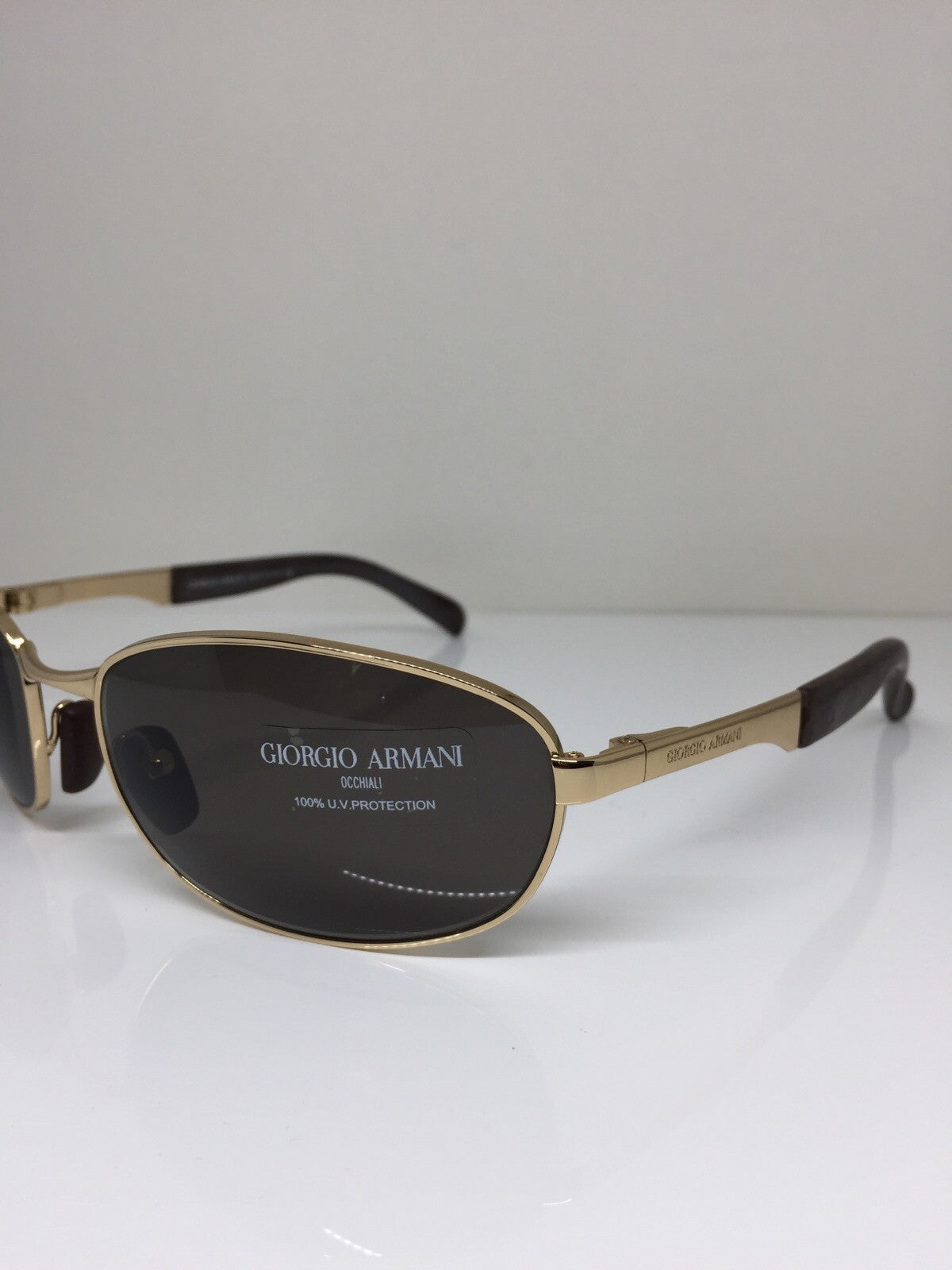 Vintage Giorgio Armani GA 1521 Gold Sunglasses - Super Vision Optical