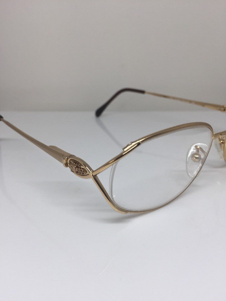 Vintage Fendi F82 GOLDEN GLIMMER Gold Sunglasses - Super Vision Optical