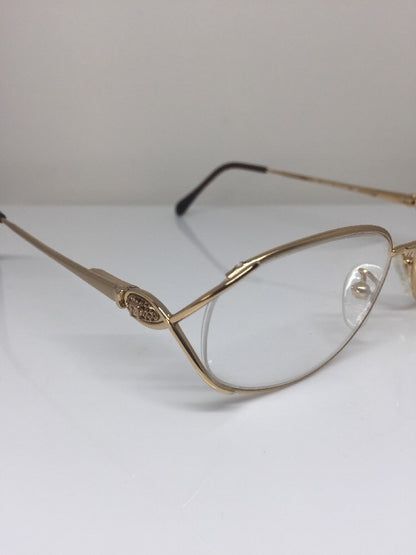 Vintage Fendi F82 GOLDEN GLIMMER Gold Sunglasses - Super Vision Optical
