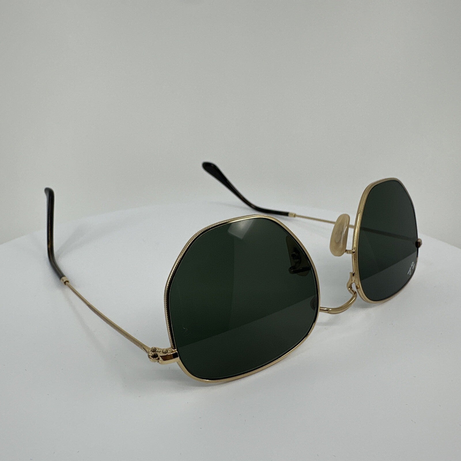 Vintage Ray-Ban RB3548N 001 51-21 Gold Sunglasses - Super Vision Optical