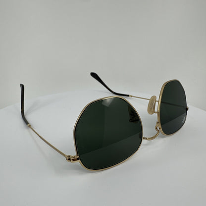 Vintage Ray-Ban RB3548N 001 51-21 Gold Sunglasses - Super Vision Optical