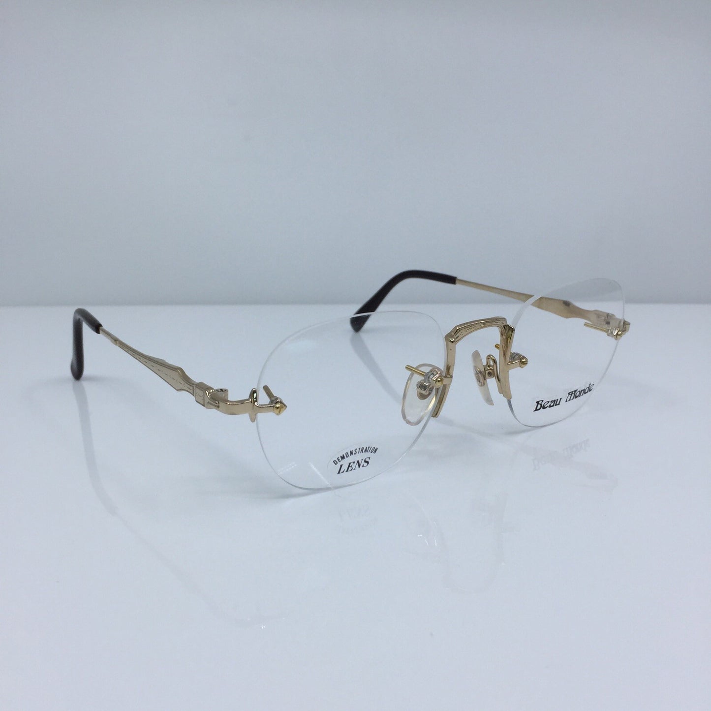 Vintage Beau Monde Collection Westbury Gold Eyeglasses - Super Vision Optical