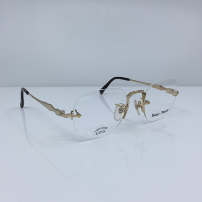 Vintage Beau Monde Collection Westbury Gold Eyeglasses - Super Vision Optical
