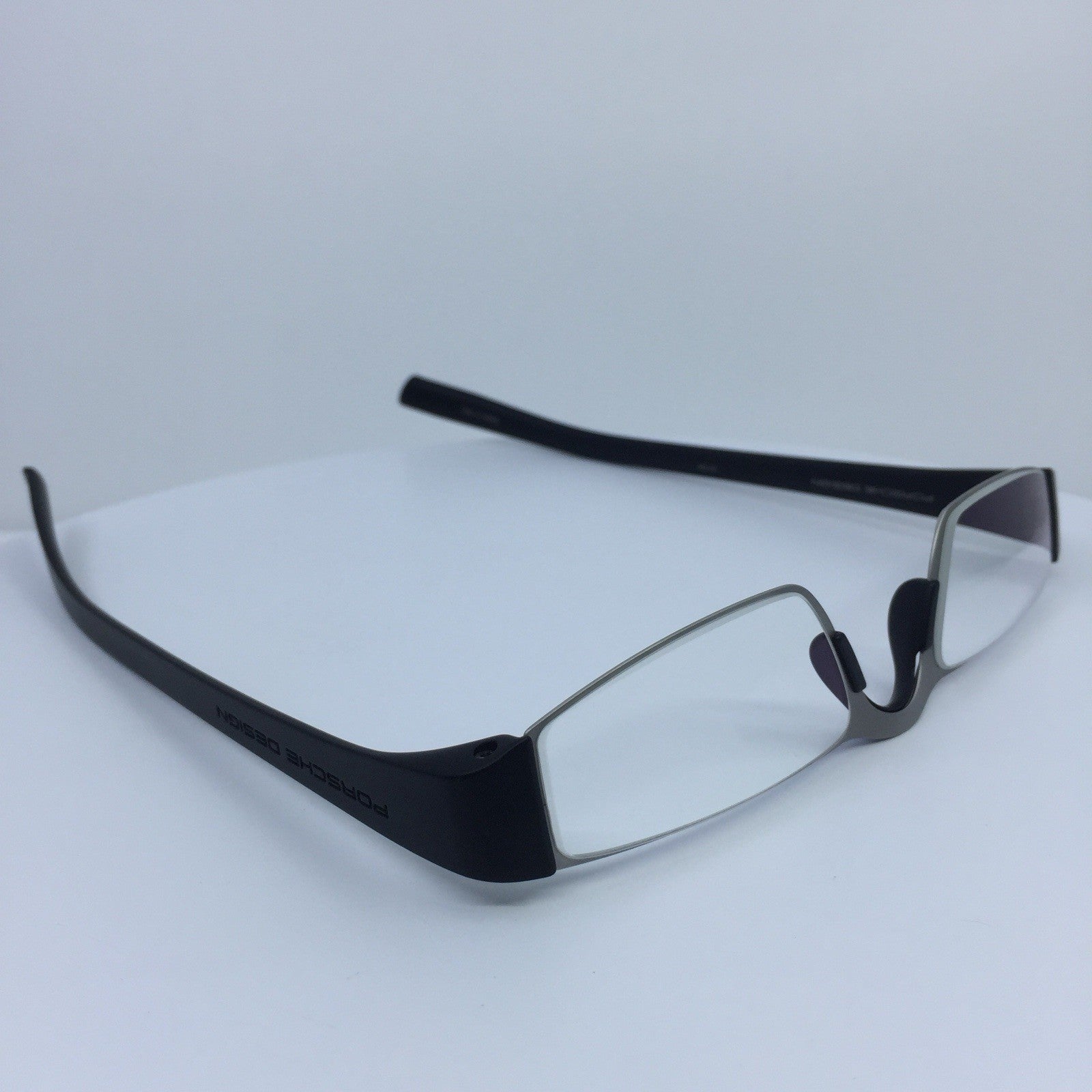 Vintage Porsche Design P8801, P'8801, P8801 Silver Eyeglasses - Super Vision Optical