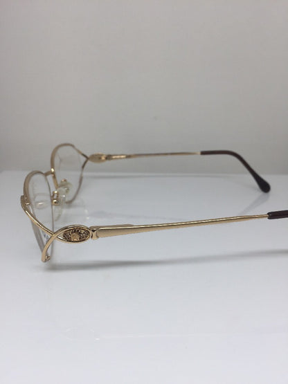 Vintage Fendi F82 GOLDEN GLIMMER Gold Sunglasses - Super Vision Optical