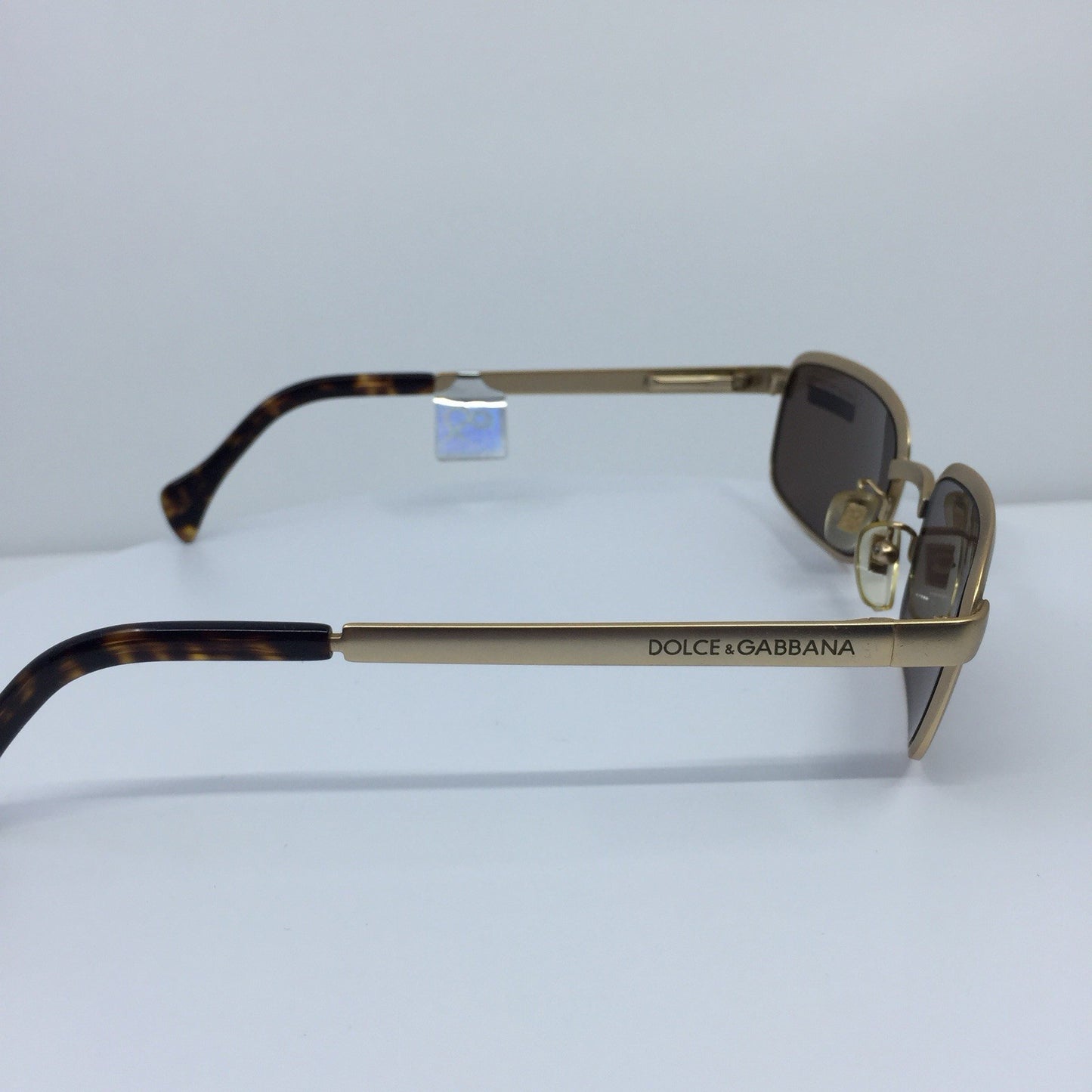 Vintage Dolce & Gabbana DG 320/S Gold Sunglasses - Super Vision Optical