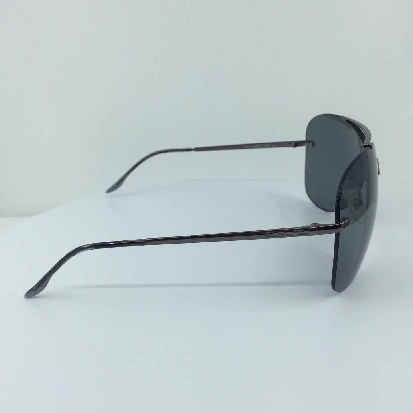 Vintage Dior Christian Dior Aviator Gunmetal Sunglasses - Super Vision Optical