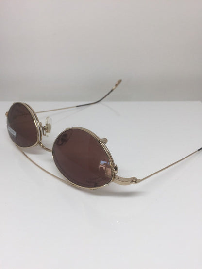 Vintage Calvin Klein CK 146 Gold Sunglasses - Super Vision Optical