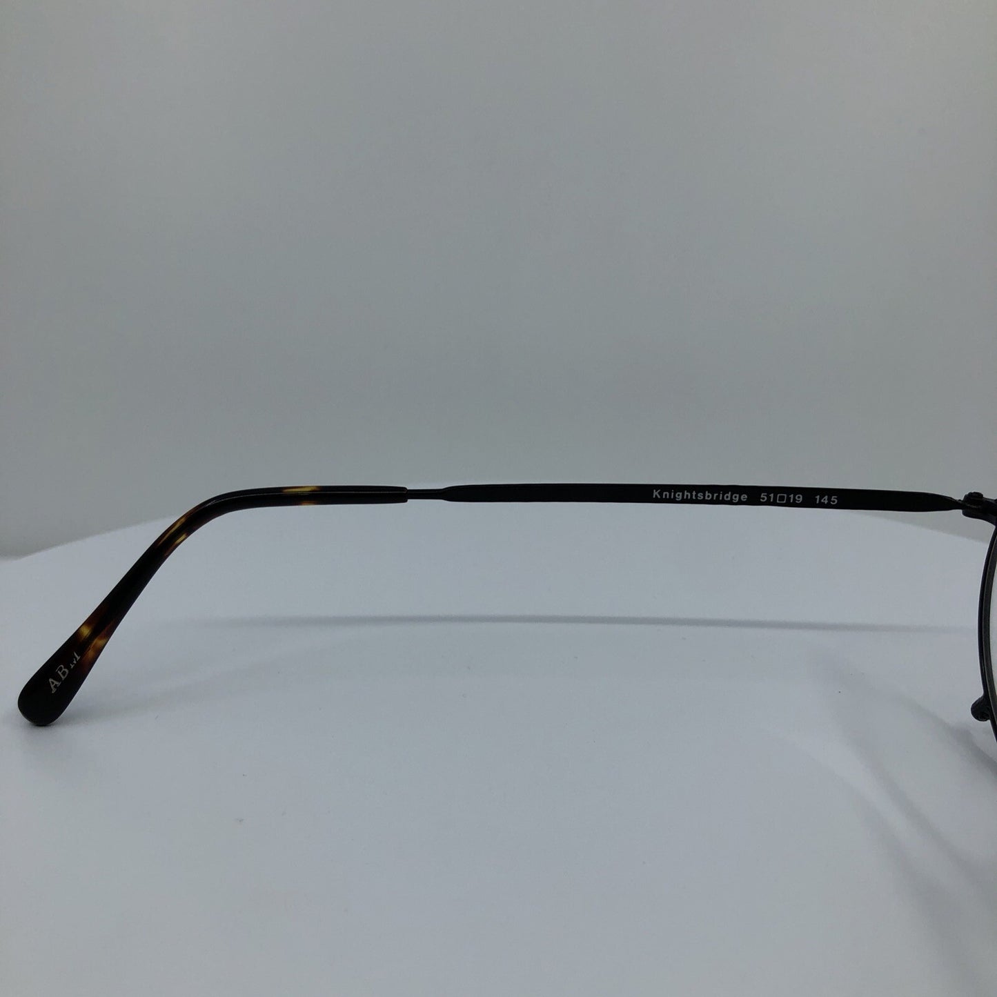 Vintage Beau Monde Collection Knightsbridge Black Eyeglasses - Super Vision Optical