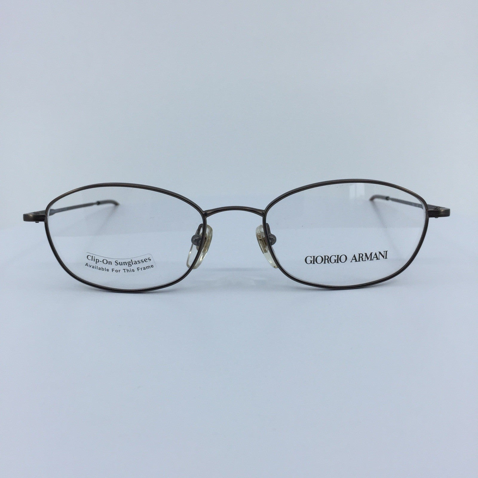 Vintage Giorgio Armani GA 1006 Brown Eyeglasses - Super Vision Optical