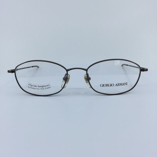 Vintage Giorgio Armani GA 1006 Brown Eyeglasses - Super Vision Optical