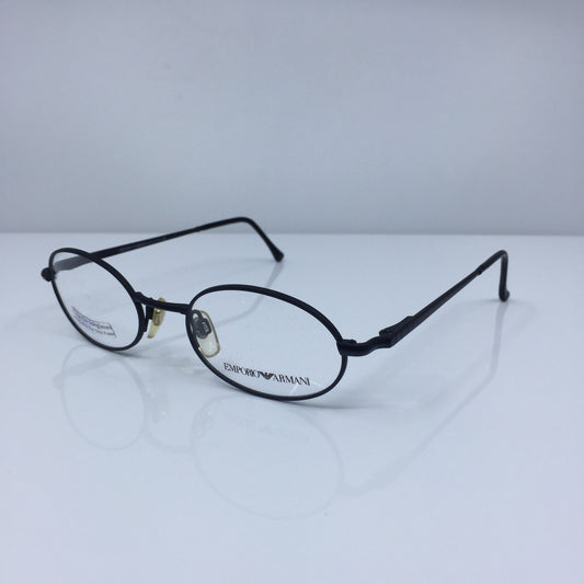 Vintage Emporio Armani EA 077 Black Eyeglasses - Super Vision Optical