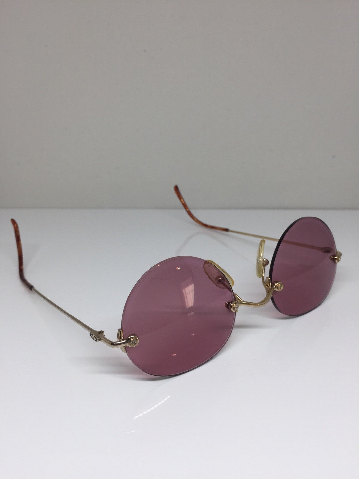 Vintage Christian Dior CD 2560 Gold Sunglasses - Super Vision Optical